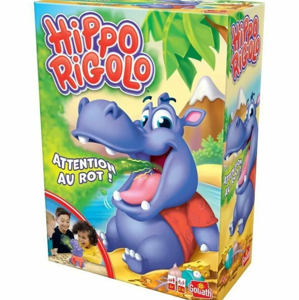 GOLIATH - Hippo rigolo - jeu d'ambiance
