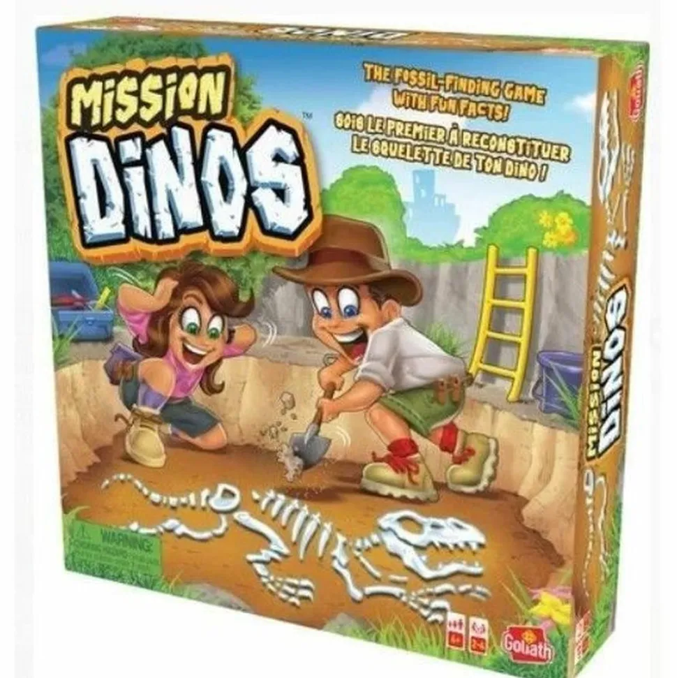 GOLIATH - Mission dinos - jeu de plateau