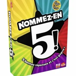 GOLIATH - Nommez-en-5 - jeu d'ambiance