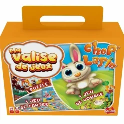 GOLIATH - Valisette multi jeux 3-chop lapin voyage