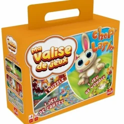 GOLIATH - Valisette multi jeux 3-chop lapin voyage