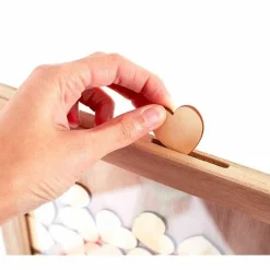 GRAINE CRÉATIVE - 2 cadres en bois personnalisables 30 x 42 cm - 100 messages coeurs