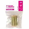 GRAINE CRÉATIVE - 4 fils brillants 20 m - doré