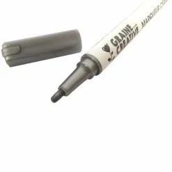 GRAINE CRÉATIVE - 2 marqueurs argentés pour céramique