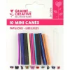 GRAINE CRÉATIVE - 10 mini canes pâte polymère à trancher 5 x 0,5 cm - papillons & libellules