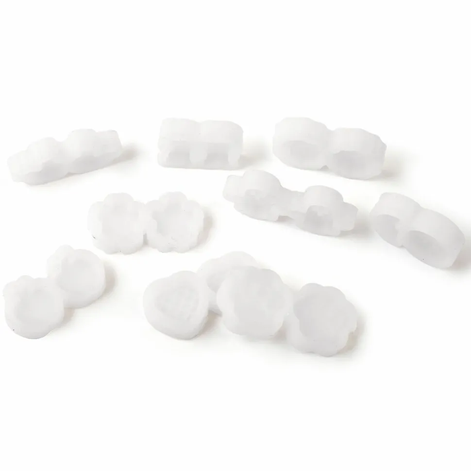 GRAINE CRÉATIVE - 5 mini moules pour bijoux formes