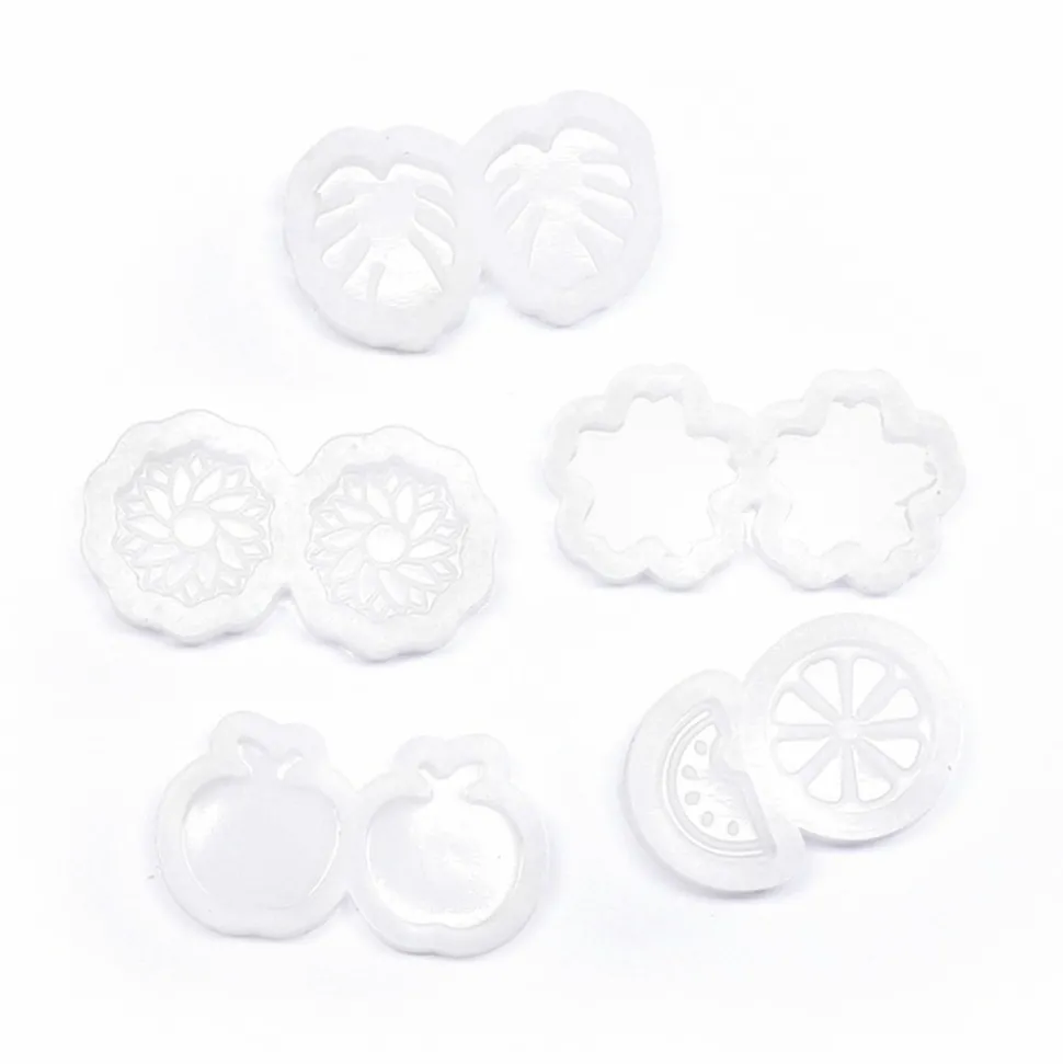 GRAINE CRÉATIVE - 5 mini moules pour bijoux nature