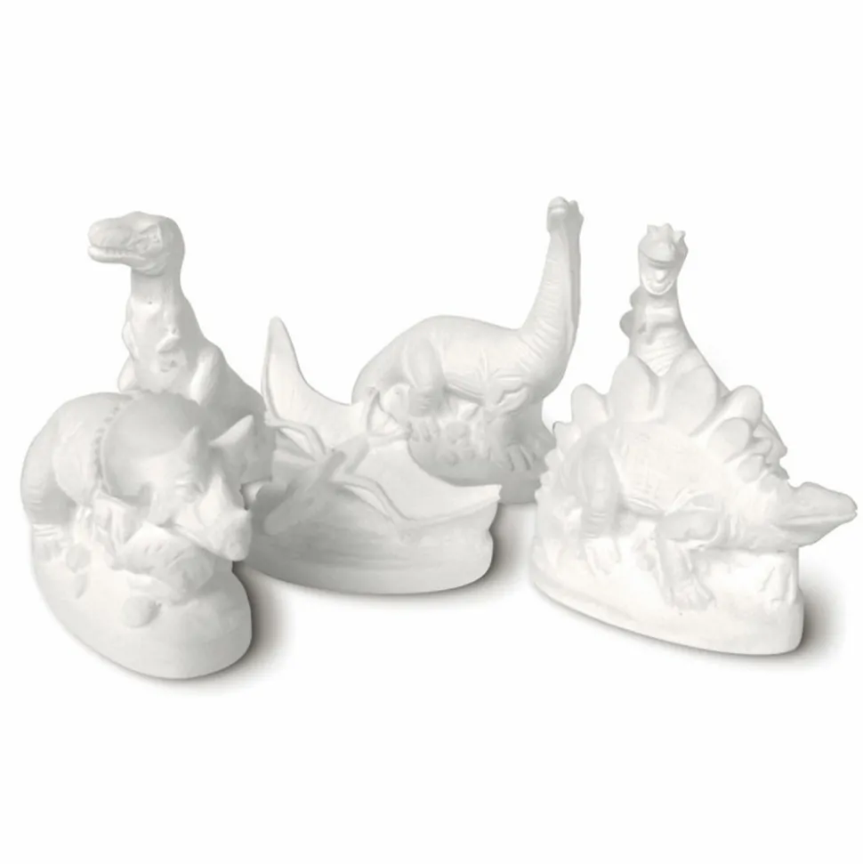 GRAINE CRÉATIVE - 6 moules latex dinosaures