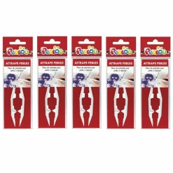 GRAINE CRÉATIVE - 5 pinces attrape perles à repasser