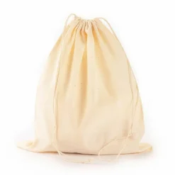 GRAINE CRÉATIVE - 3 sacs pochon en coton à décorer 24 x 29 cm