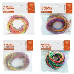 GRAINE CRÉATIVE - 48 scoubidous 80 cm