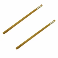 GRAINE CRÉATIVE - 2 tourillons lisses en bois pour tissage mural 30 cm x ø 12 mm