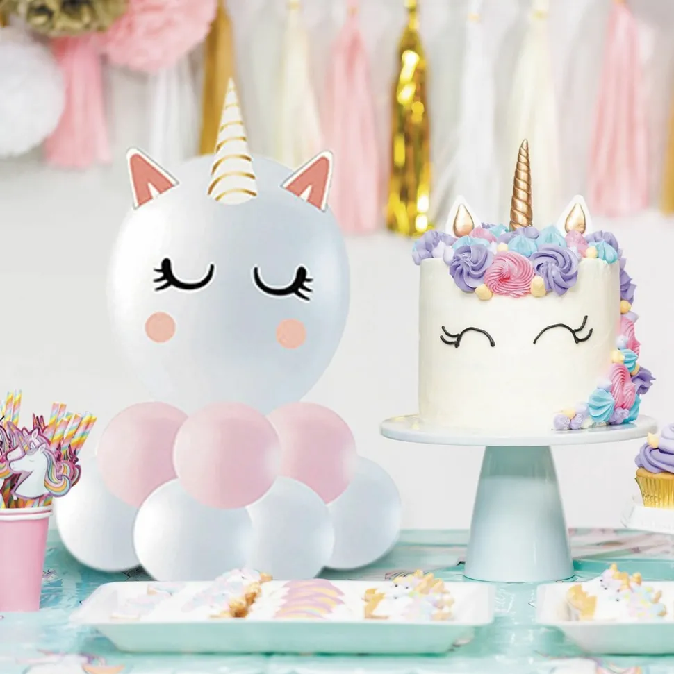 GRAINE CRÉATIVE - Ballon licorne centre de table 60 cm