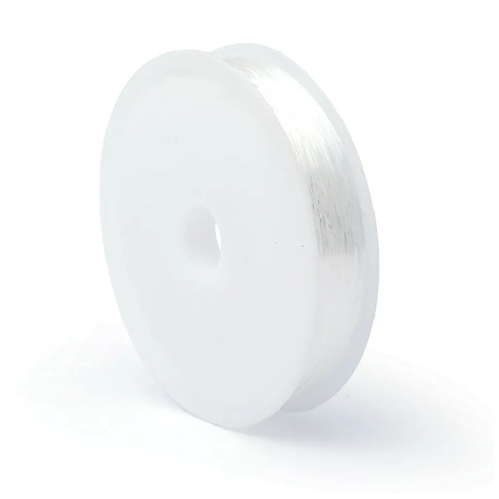 GRAINE CRÉATIVE - Bobine de fil nylon élastique - 0,5 mm x 20 m