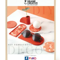 GRAINE CRÉATIVE - Coffret diy - mes objets déco - terracotta