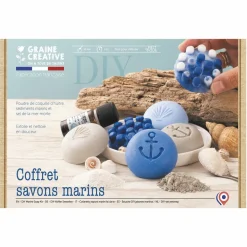 GRAINE CRÉATIVE - Coffret diy savons marins