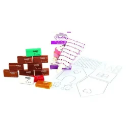 GRAINE CRÉATIVE - Coffret pâte polymère - ma maison en pain d'épices