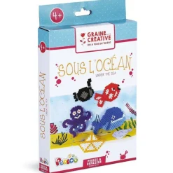 GRAINE CRÉATIVE - Coffret perles à repasser - sous l'océan
