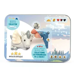 GRAINE CRÉATIVE - Coffret pâte polymère - boîte en métal collector - pegase