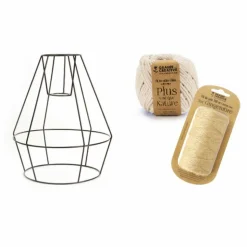 GRAINE CRÉATIVE - Customiser son abat-jour en macramé - coffret diy