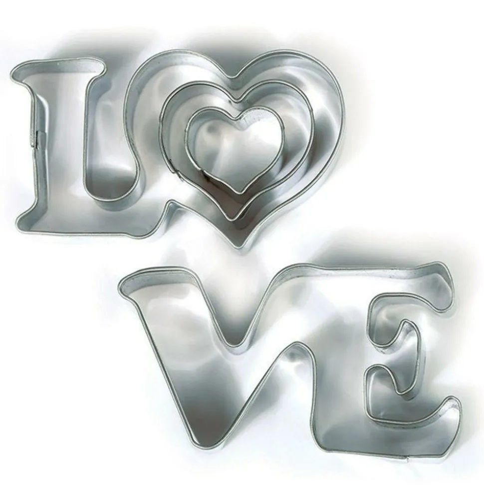 GRAINE CRÉATIVE - Emporte-pièces en inox - love