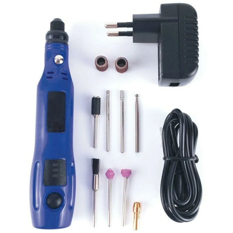 GRAINE CRÉATIVE - Graveur sur verre + 10 accessoires de gravure