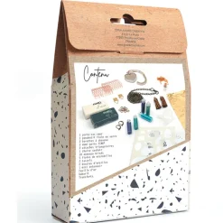 GRAINE CRÉATIVE - Kit création de bijoux - accessoires et pâtes polymères
