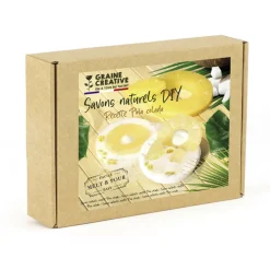 GRAINE CRÉATIVE - Kit diy - savon à faire soi-même - recette piña colada