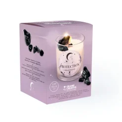GRAINE CRÉATIVE - Kit DIY bougie lithothérapie obsidienne