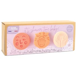 GRAINE CRÉATIVE - Kit DIY en boîte Shower time Joy pour réaliser 3 savons