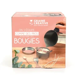 GRAINE CRÉATIVE - Kit outils bougies