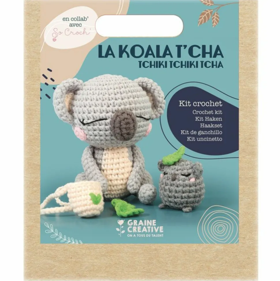 GRAINE CRÉATIVE - Ma peluche en crochet amigurumi - koala
