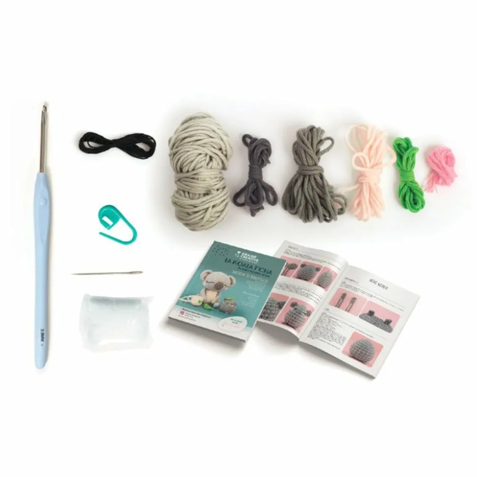 GRAINE CRÉATIVE - Ma peluche en crochet amigurumi - koala