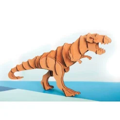 GRAINE CRÉATIVE - Maquette de tyrannosaure en carton 10 x 7 x 2 cm