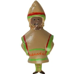 GRAINE CRÉATIVE - Mini moule en silicone pour pâte polymère - pérou