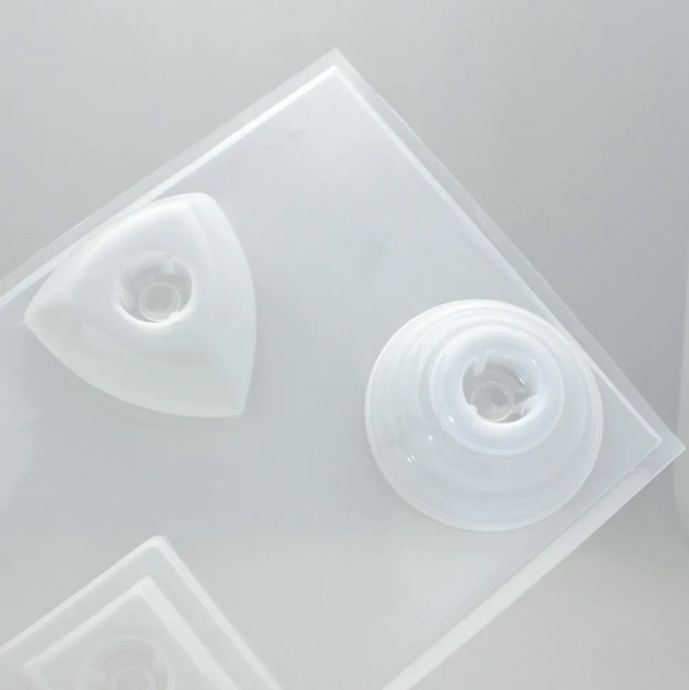 GRAINE CRÉATIVE - Moule 3 bougeoirs fantaisie 6 cm