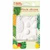 GRAINE CRÉATIVE - Moule silicone pour pâte polymère - exotique