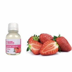 GRAINE CRÉATIVE - Parfum pour savon - senteur fraise 27 ml