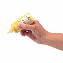 GRAINE CRÉATIVE - Peinture pour textile 100 ml effet tie and die - jaune