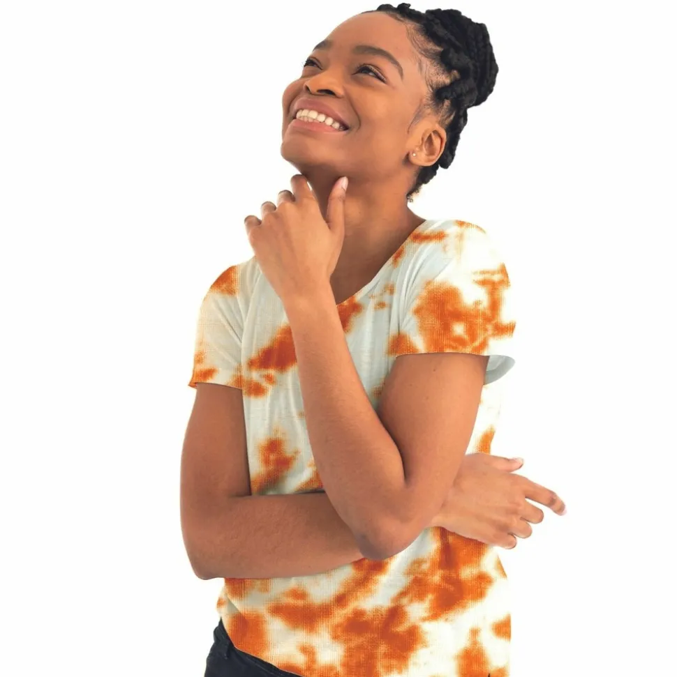 GRAINE CRÉATIVE - Peinture pour textile 100 ml effet tie and die - rouille