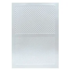 GRAINE CRÉATIVE - Plaque de texture pour pâte polymère - gaufre