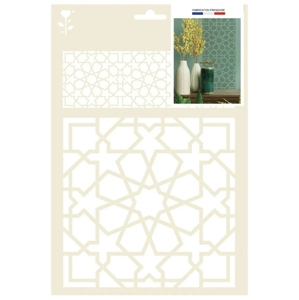 GRAINE CRÉATIVE - Pochoir motif oran - format a4