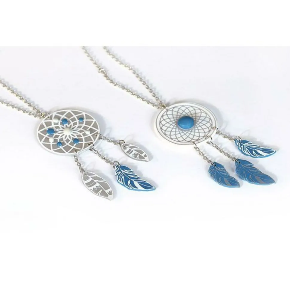 GRAINE CRÉATIVE - Pochoir pâte polymère attrape-rêves 11,4 x 15,3 cm