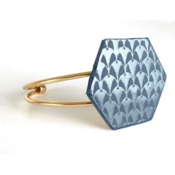 GRAINE CRÉATIVE - Pochoir pour pâte polymère 11,4 x 15,3 cm - ethnique