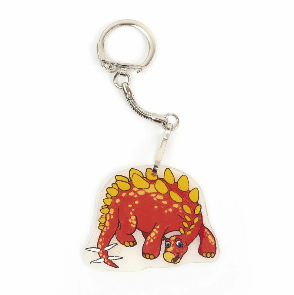 GRAINE CRÉATIVE - Porte-clés dinosaures diy en plastique dingue