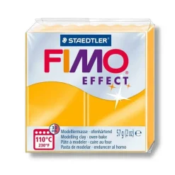 GRAINE CRÉATIVE - Pâte polymère 57 g - effet néon - orange