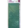 GRAINE CRÉATIVE - Stickers alphabet peel off's vert 10,5 x 23,2 cm