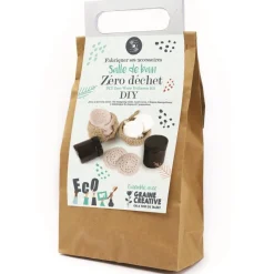 GRAINE CREATIVE - Coffret zéro déchet pour une salle de bain écologique