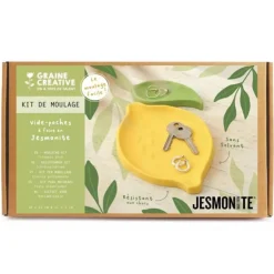 GRAINE CREATIVE - Kit jesmonite vide poches citron