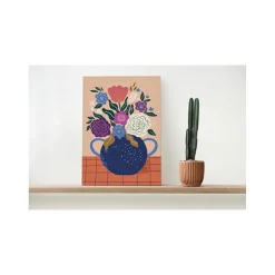 GRAINE CREATIVE - Peinture au numero 20x30 cm - bouquet